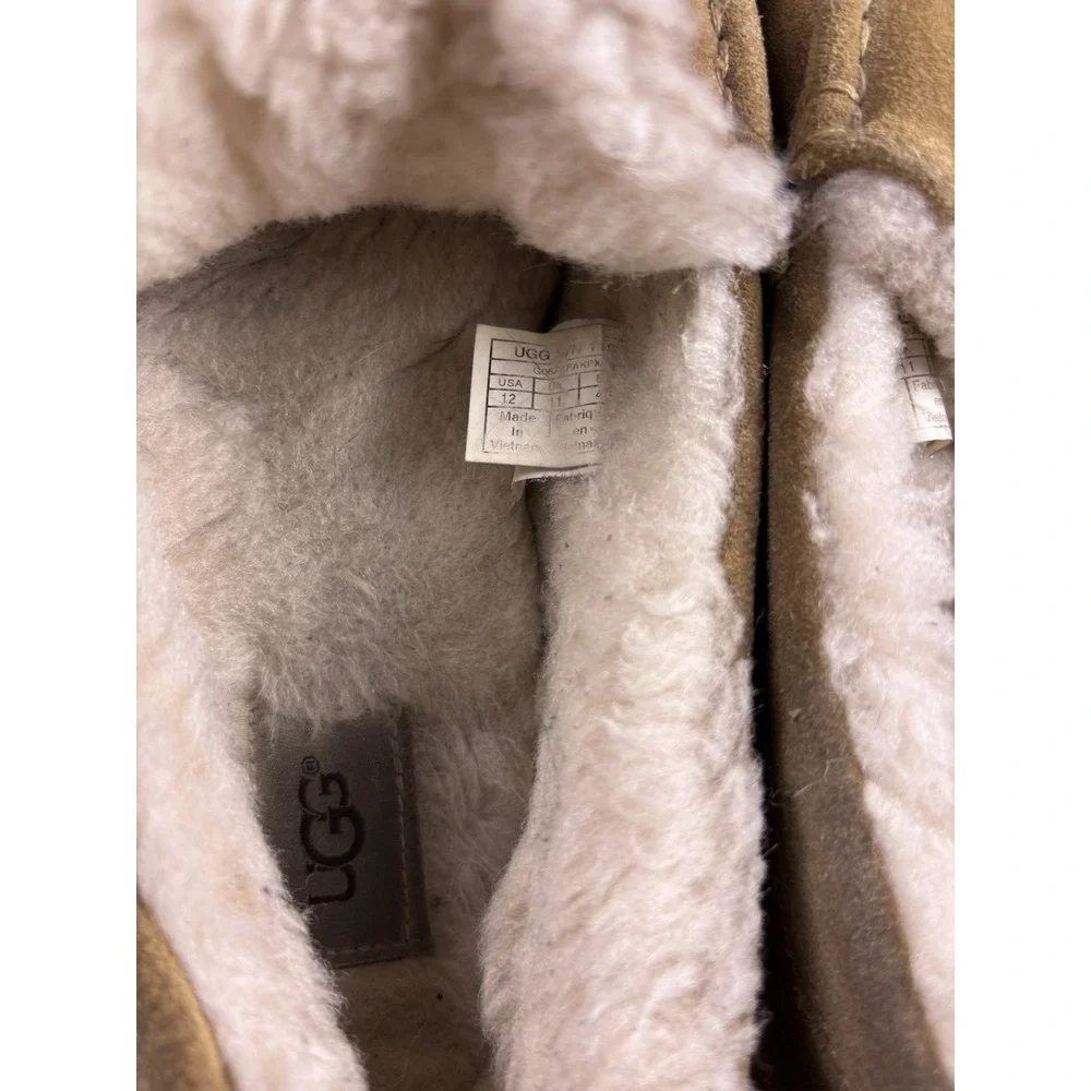 UGG Men's Ascot Slipper Chestnut Suede 1101110 Authentic Sz 12